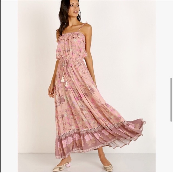 Spell Dresses & Skirts - Spell & The Gypsy Wild Bloom Strappy Midi Dress